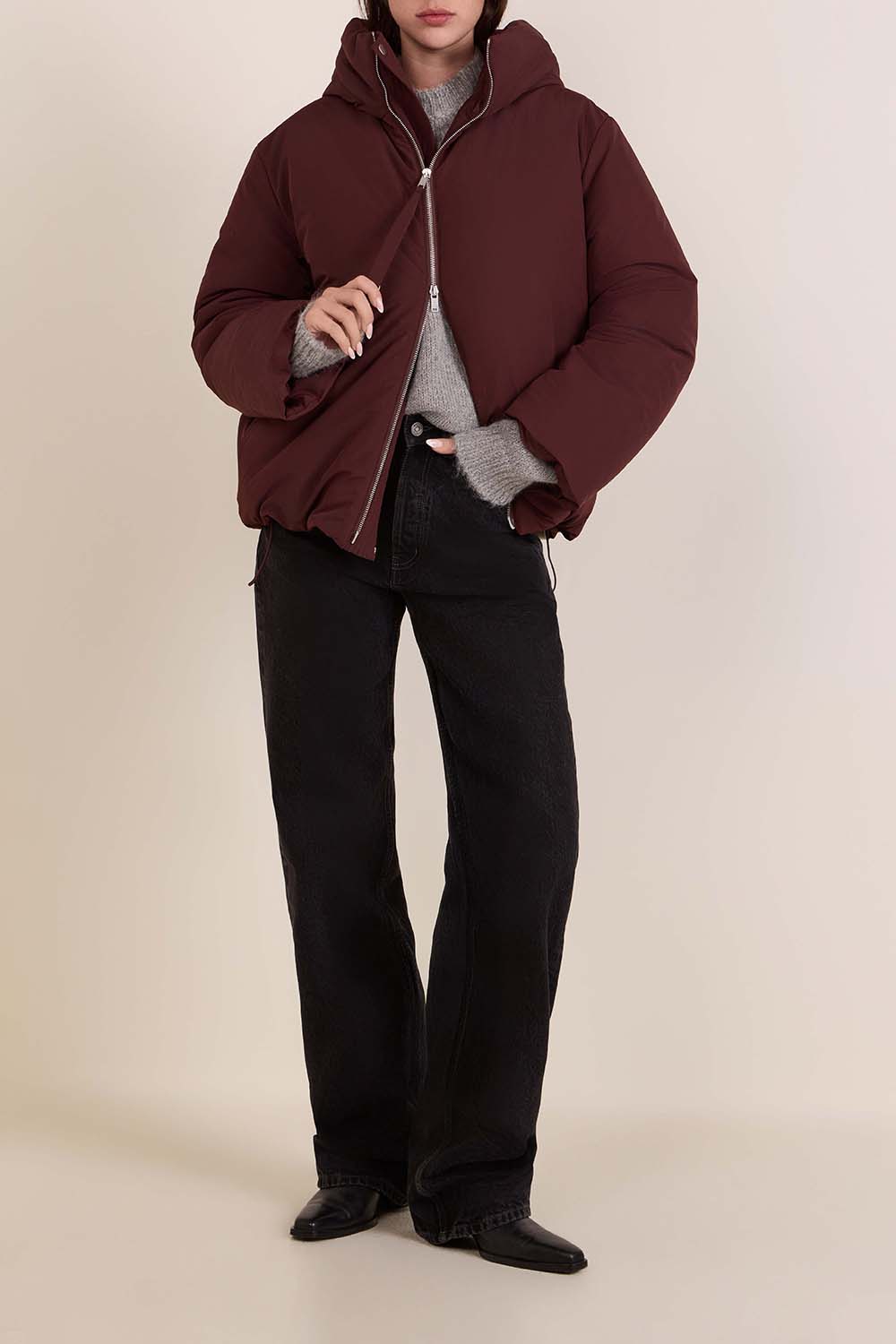 מעיל פוך אוברסייז